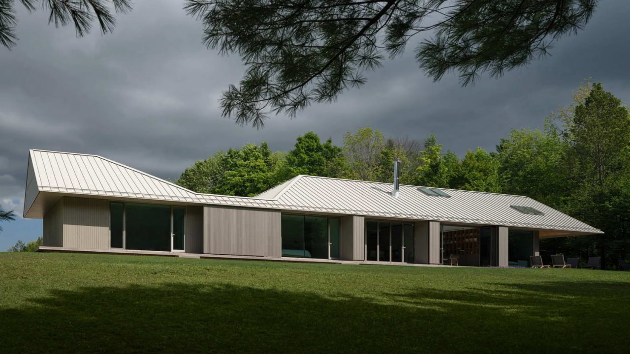 Дом с хребтом (Ridge House)